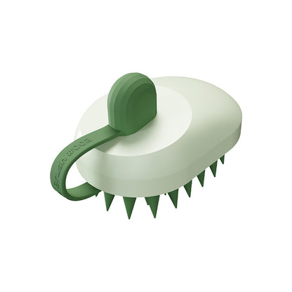 Premium Silicone Pet Grooming Brush - 2-in-1 Hair Remover & Massage Tool for Dogs & Cats
