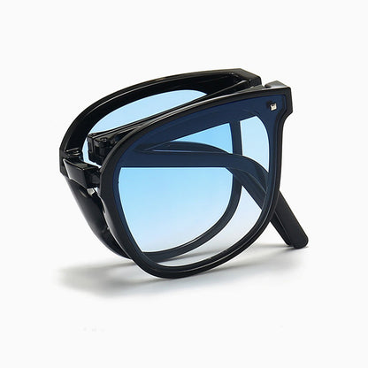 Folding Sunglasses – Summer Beach Fashion Sun Protection Glasses