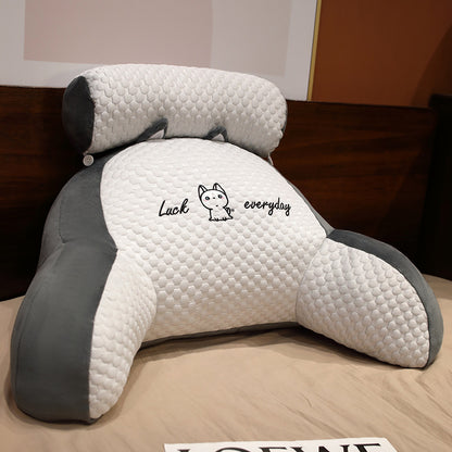 Premium Triangle Reading Pillow - Ergonomic Backrest Cushion for Ultimate Comfort & Support