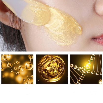 Luxurious Gold Foil Snail Tear-Off Mask - Premium Anti-Aging Treatment for Radiant, Youthful Skin | 50g