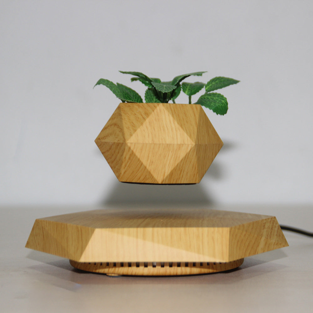 Premium Magnetic Levitating Plant Pot - Floating Air Planter with Advanced Levitation Technology for Modern Spaces