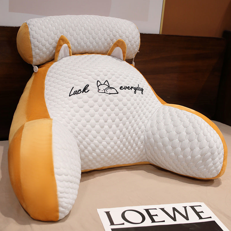 Premium Triangle Reading Pillow - Ergonomic Backrest Cushion for Ultimate Comfort & Support