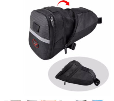 Waterproof Bicycle Saddle Bag – Mountain Bike Tail & Seat Cushion Bag for Rear Storage