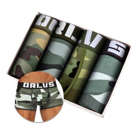 4-Pack Men's Boxer Shorts Underwear Panties