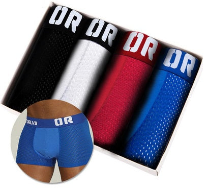 4-Pack Men's Boxer Shorts Underwear Panties