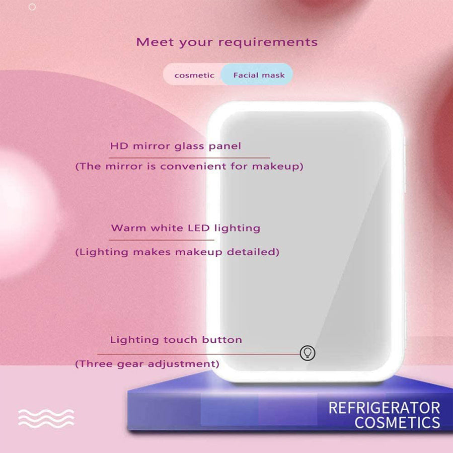 Premium Mini Beauty Fridge - Professional Skincare Refrigerator for Enhanced Product Performance