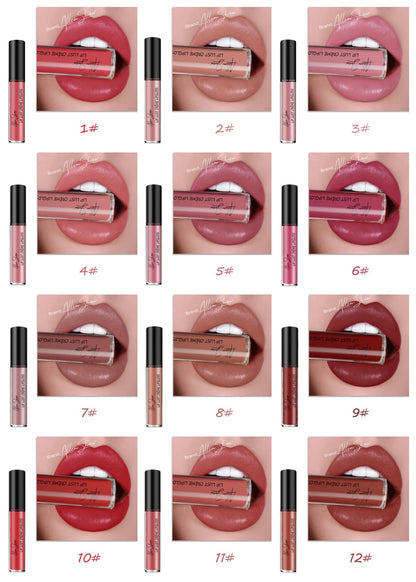 Luxurious Silky Cream Lip Gloss - Smooth-Finish Moisturizing Formula for Soft, Radiant Lips