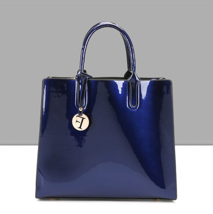 3-Piece Leather Handbag Set – Stylish and Versatile Women's Bags