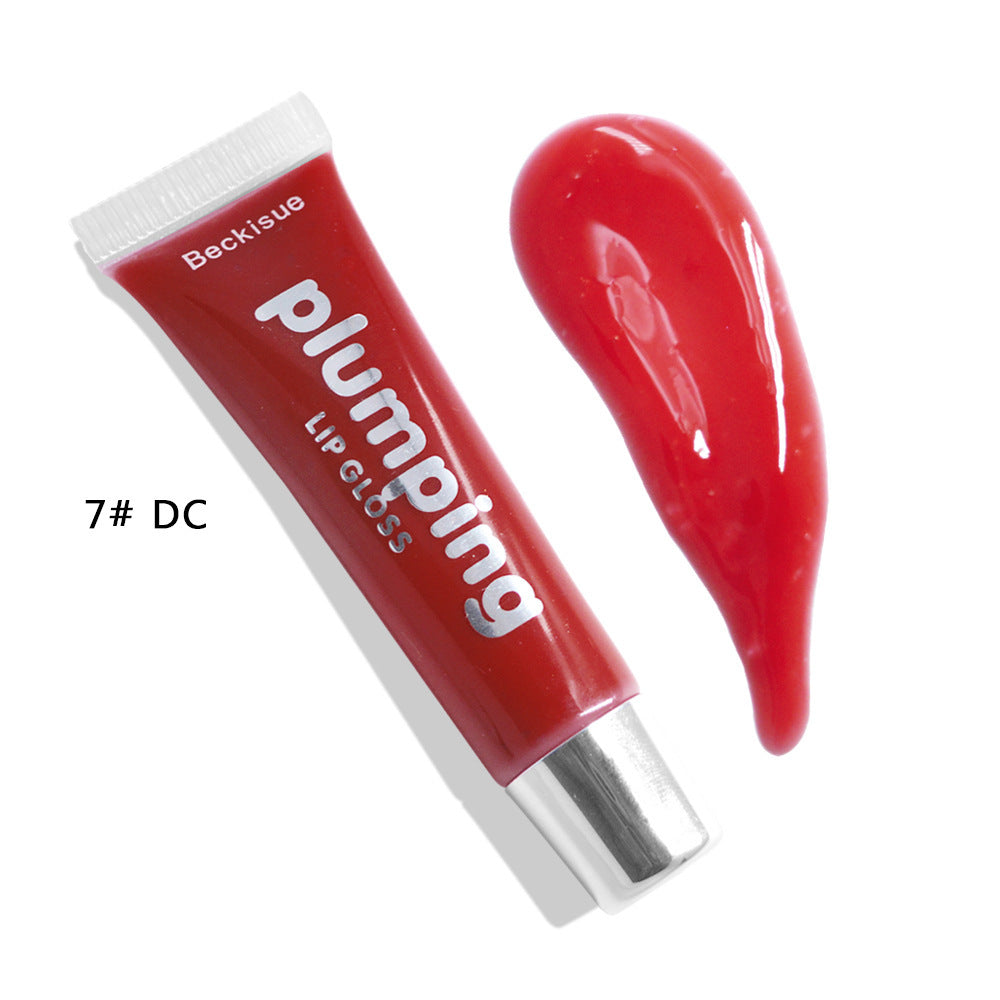 Luxury Wet Cherry Plumping Lip Gloss – Volumizing Formula with Vitamin E for Fuller, Glossy Lips