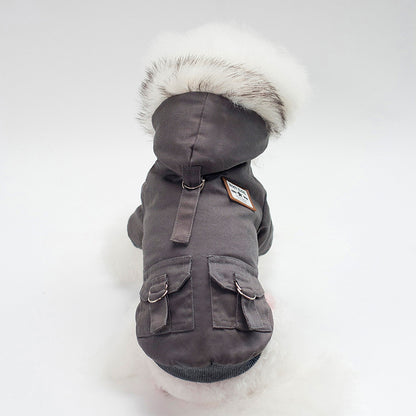 Premium Hooded Dog Winter Coat - Warm Weather Protection for Small & Medium Dogs