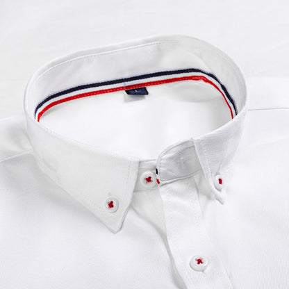 Stylish Men's Casual Shirt – Fashionable Business Dress Shirt for Men