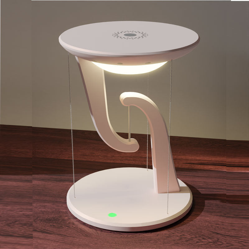 Creative Smart Wireless Phone Charger Suspension Lamp – LED Light with Wireless Charging for Phones, Modern Home Décor
