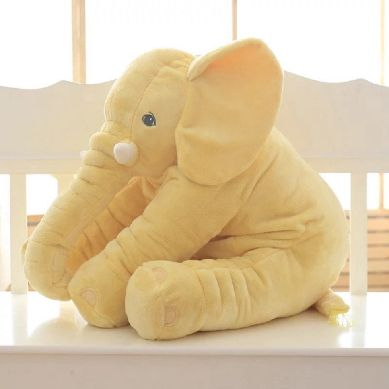 Premium Elephant Sleep Companion - Ultra-Soft Plush Baby Pillow for Peaceful Bedtime & Comfort