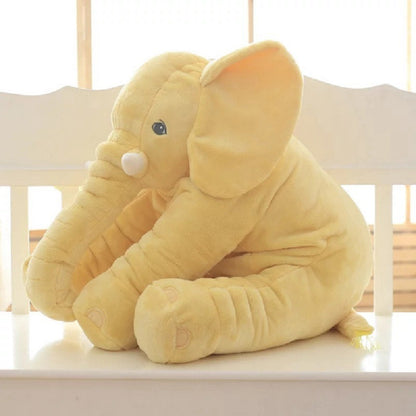 Premium Elephant Sleep Companion - Ultra-Soft Plush Baby Pillow for Peaceful Bedtime & Comfort
