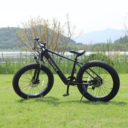 1000W Fat Tire Electric Bike for Adults – 26"x4.0" Mountain eBike with 48V 15Ah Battery, UL & GCC Certified for Trail, Commute & Adventure