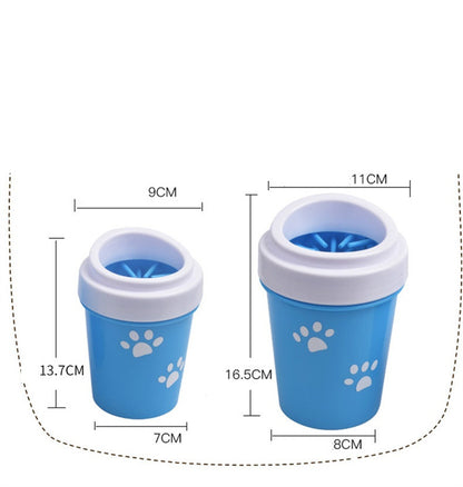 Professional Silicone Pet Paw Cleaner - Gentle Deep-Cleaning Brush for Healthy Dog & Cat Feet