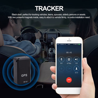 Professional Mini GPS Car Tracker - Real-Time Magnetic Vehicle Locator with Long-Life Battery & Anti-Theft Protection