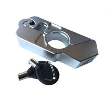 Premium Motorcycle Handlebar Lock - Heavy-Duty Anti-Theft Grip Security System for Ultimate Protection
