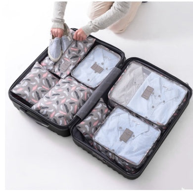 Premium Waterproof Packing Cubes - Professional Travel Organization System for Effortless Luggage Management