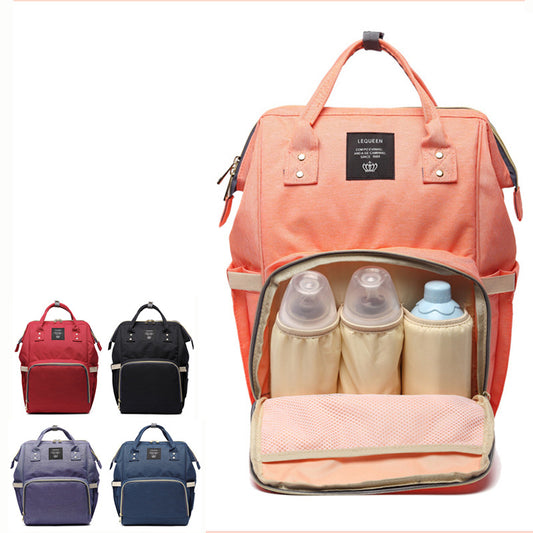 Stylish Mummy Maternity Nappy Bag – Trendy Diaper Bag for Moms with Multiple Pockets and Spacious Storage