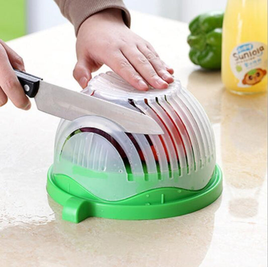 Premium Salad & Vegetable Cutter - 60-Second Meal Prep Tool | Transform Healthy Eating Forever