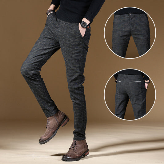 High-Quality Men's Pants for Spring & Autumn Fashionable Casual Trousers