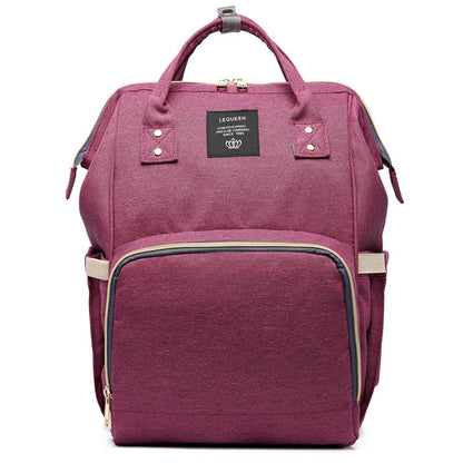 Stylish Mummy Maternity Nappy Bag – Trendy Diaper Bag for Moms with Multiple Pockets and Spacious Storage