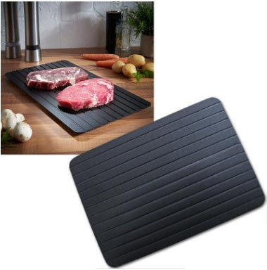 Premium Aluminum Defrosting Tray - Professional Rapid Thawing System for Safe, Fast Food Preparation