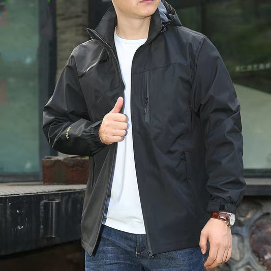 Men's Windproof Waterproof Jacket – Outdoor Protection for All Seasons