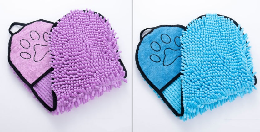 Premium Microfiber Pet Spa Towel - Ultra-Absorbent Quick-Dry Bathrobe for Professional Grooming