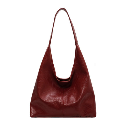 Fashion Women's Vintage Shoulder Bag – Large Capacity Casual Autumn & Winter Tote Handbag