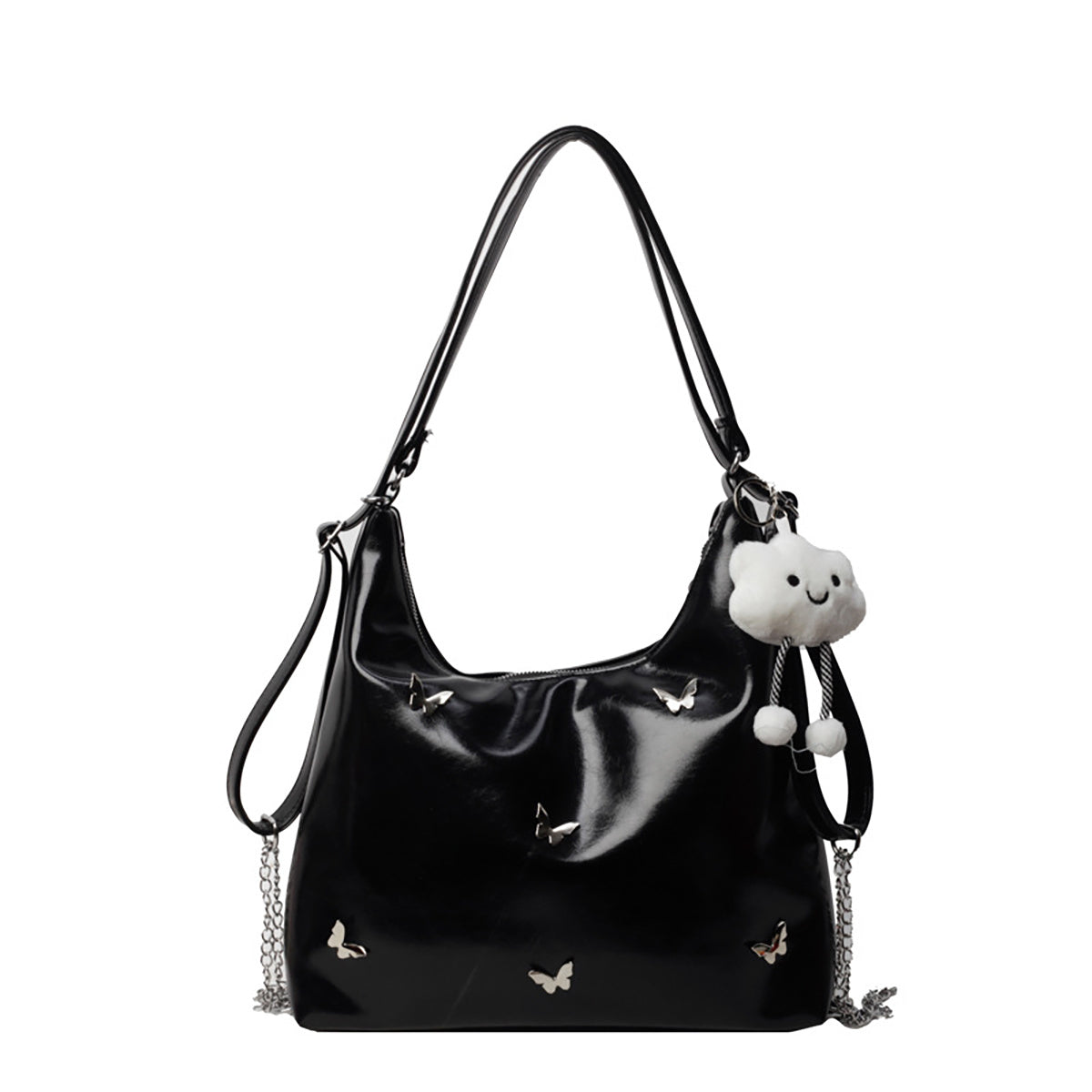 Large Designer Handbags for Women, Adjustable Strap Leather Crossbody Shoulder Bags, Purses for Ladies