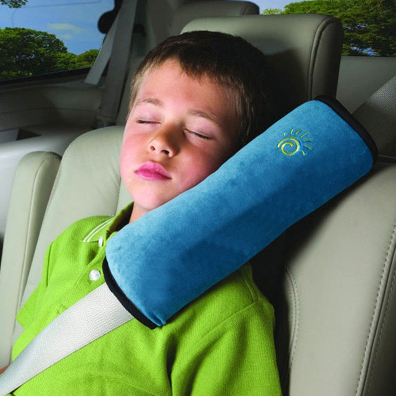 Children’s Car Pillow – Soft Headrest Travel Cushion for Kids’ Neck Support in Car Seats