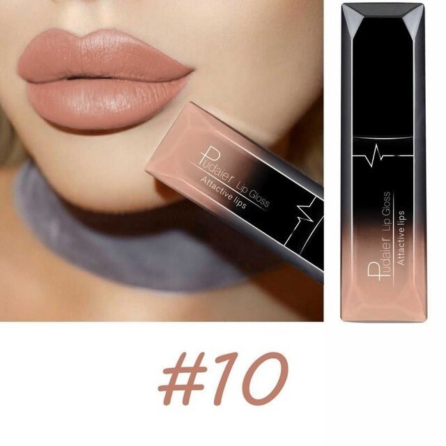 Professional Matte Lip Gloss Collection – 21 Bold Colors, Long-Lasting Waterproof Formula for Perfect Lips