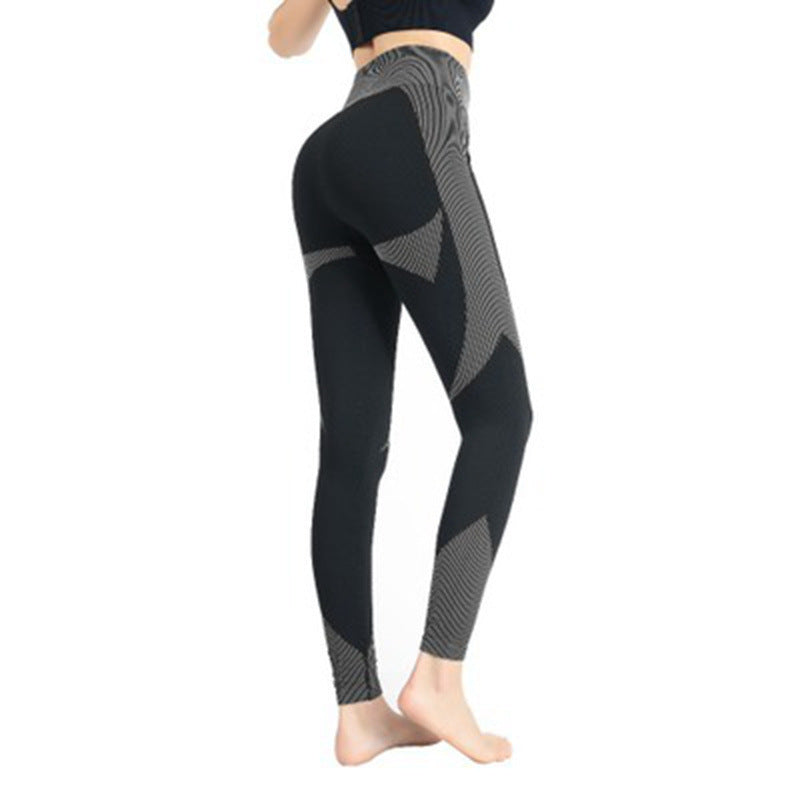 Women's Hollow Seamless Slim Sweat Yoga Pants – Comfortable Workout & Fitness Sweatpants