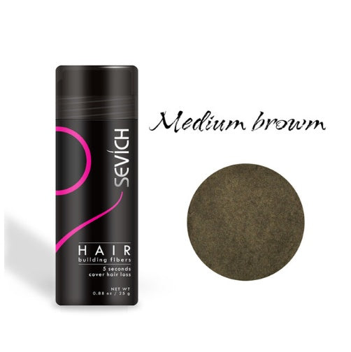 Premium Keratin Hair Building Fibers – Instant Hair Thickening Solution for Natural, Fuller-Looking Hair