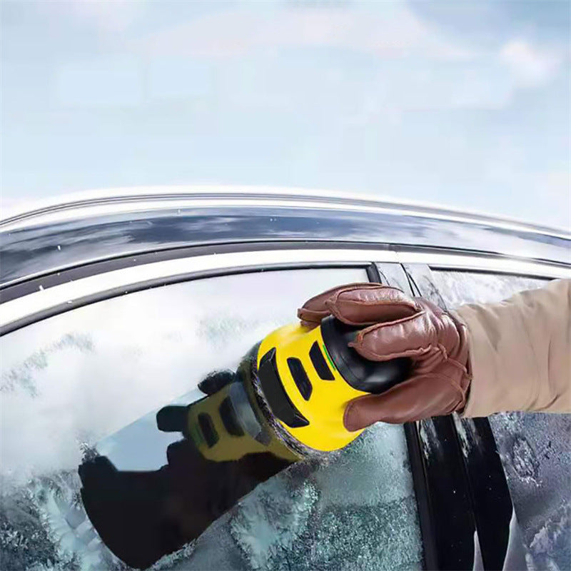 Premium Cordless Electric Ice Scraper - Heated Snow Removal Tool with Long-Life Battery for Effortless Winter Car Care