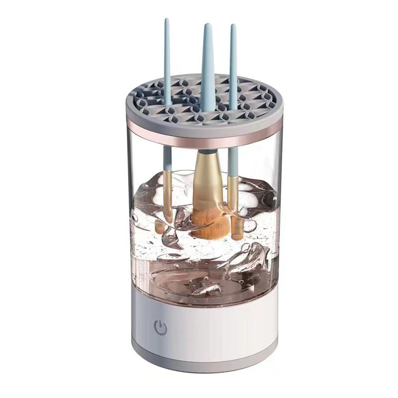 Electric Makeup Brush Cleaner - USB Rechargeable Automatic Cosmetic Brush Cleaning Tool