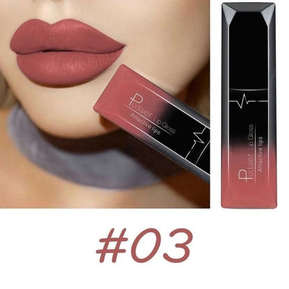 Professional Matte Lip Gloss Collection – 21 Bold Colors, Long-Lasting Waterproof Formula for Perfect Lips
