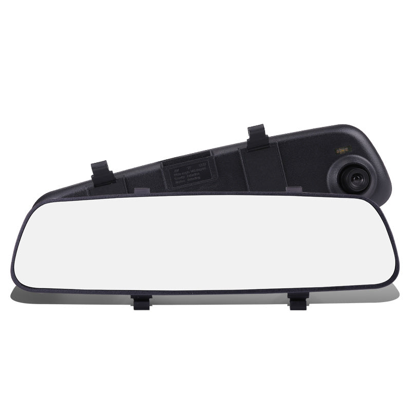 1080P HD Rearview Mirror Dash Cam – Wide-Angle Driving Recorder with Loop Recording & Night Vision