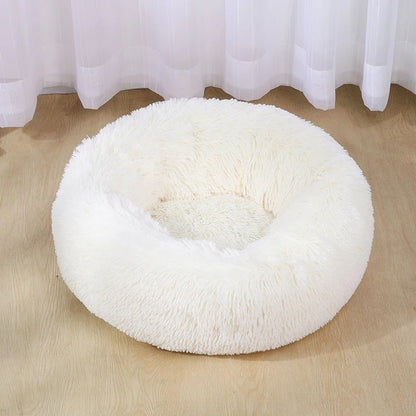 Premium Luxury Plush Dog Bed - Ultra-Soft Washable Velvet Sofa for Deep Sleep & Comfort