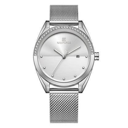 Women's Waterproof Calendar Watch - Quartz Movement