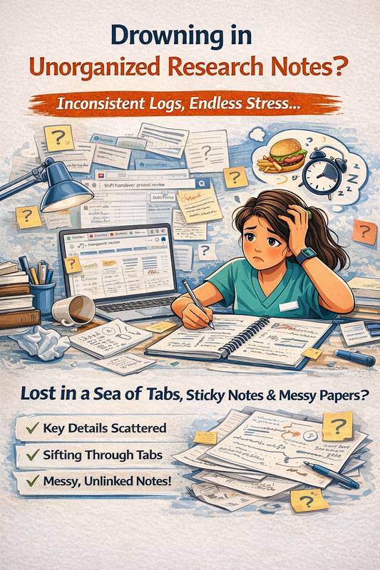 Research Notes & Evidence Tracker (Excel + Google Sheets)