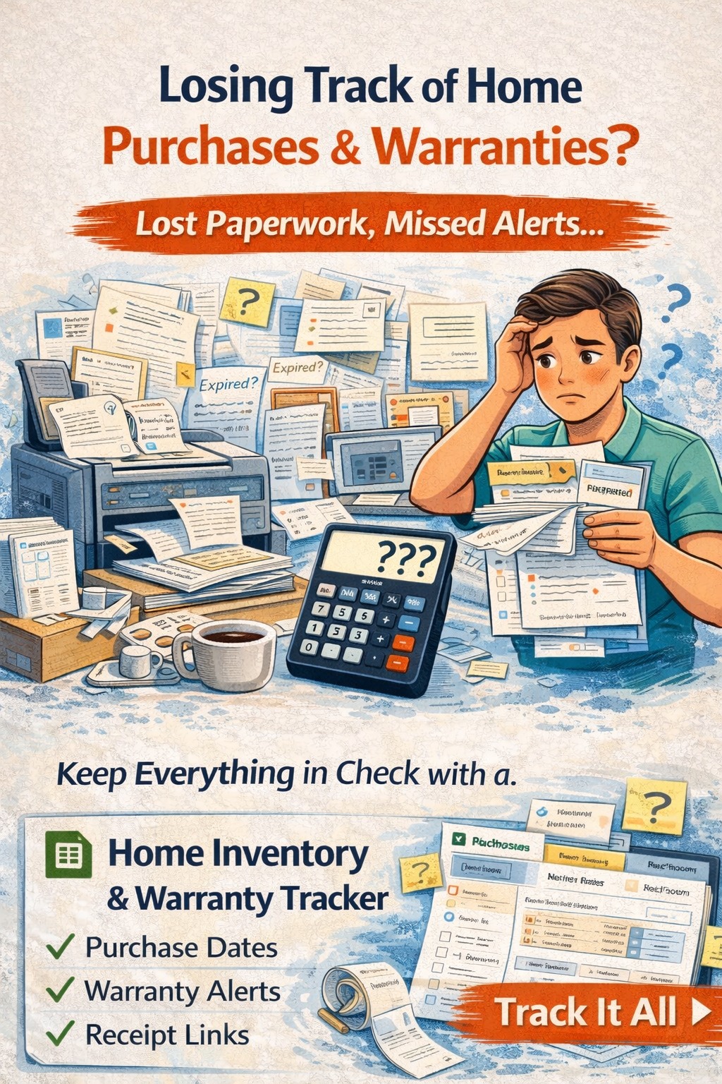 Home Inventory & Warranty Tracker | Never Miss a Warranty Again