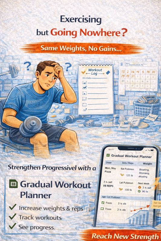 Progressive Overload Tracker (Beginner-Friendly) | Make Fitness Measurable