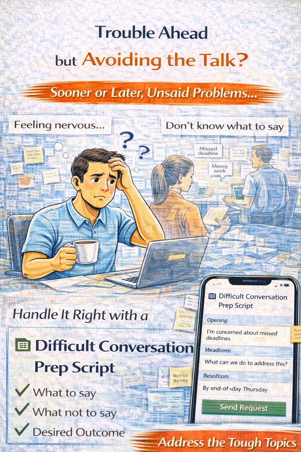 Difficult Conversation Prep Script | Prepare Calmly, Speak Clearly