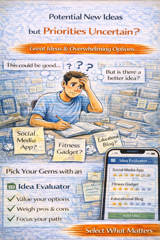 Idea Feasibility Scoring Sheet | Decide What's Worth Pursuing