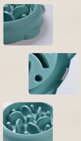 Premium Slow Feeder Bowl - Anti-Choking Pet Feeding Solution for Healthier Eating Habits