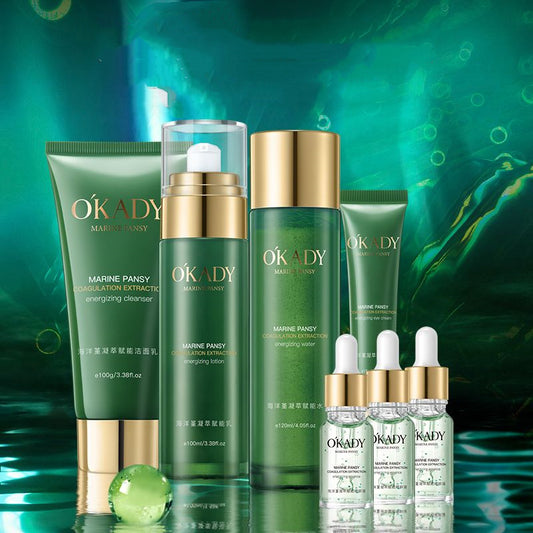 Premium Plant-Based Skincare Collection – Complete Hydrating Face Care System with Natural Botanicals