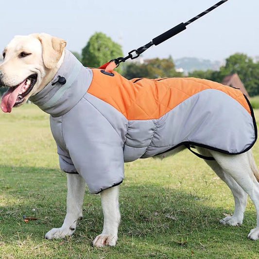 Premium Winter Dog Coat - Waterproof Thermal Protection for Medium & Large Breeds